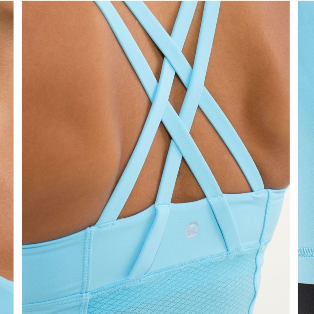 RARE! Lululemon Energy Tank Blue Moon ESTIMATED Size 4 - Picture 4 of 13